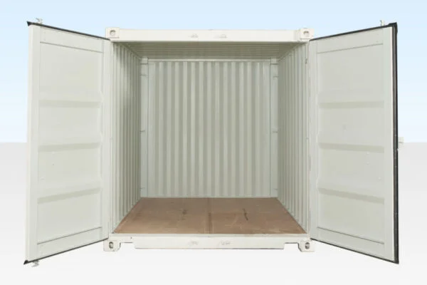 10Ft X 8Ft Shipping Container (One Trip) – White - Image 3